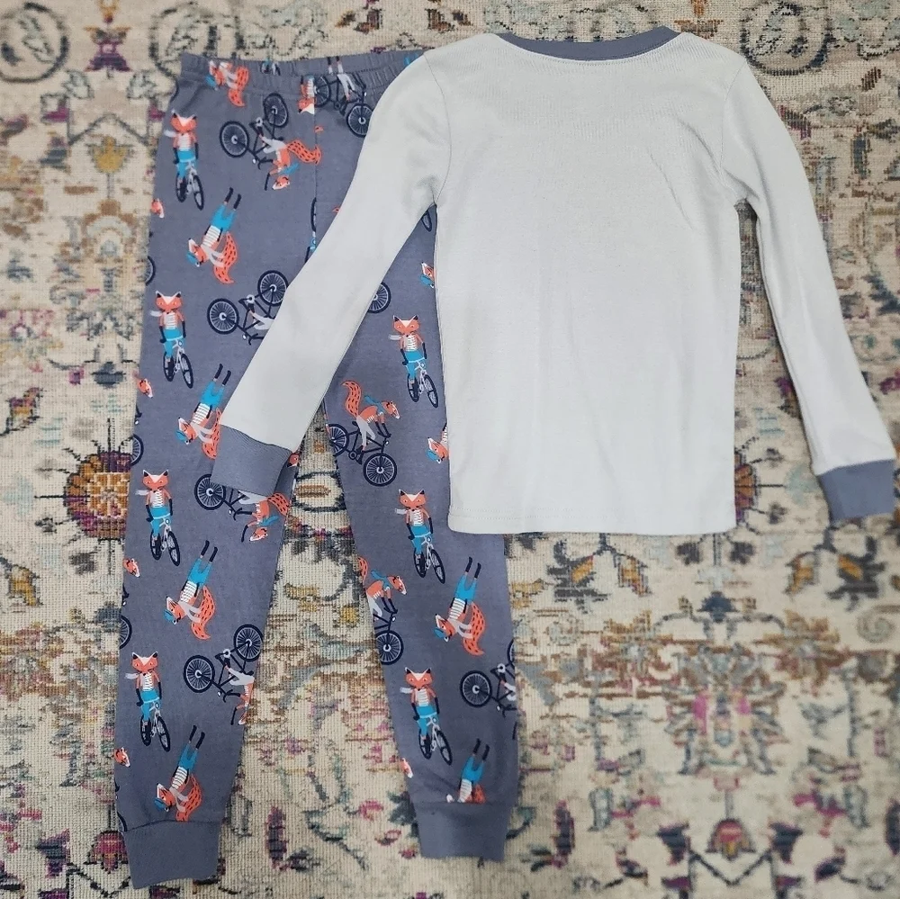 Gymboree, Fox, Pajamas Set, Long Sleeves, sz 5